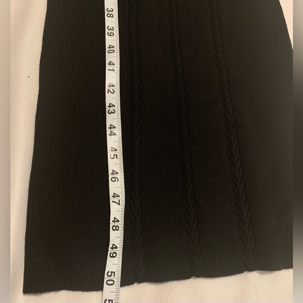 NWT Favorite Daughter Black Take Me Somewhere Midi Sweater Dress Size Medium - Picture 12 of 16